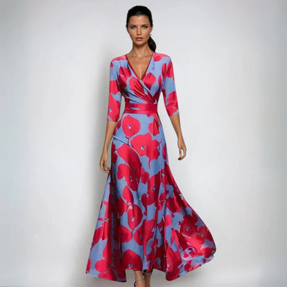 Bonnie | Elegant Summer Floral Dress