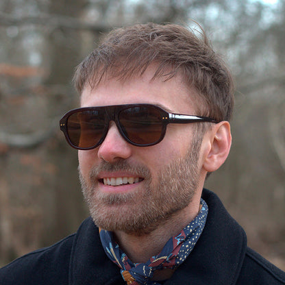 Roveredo Brown Solbrille - CLASSIC