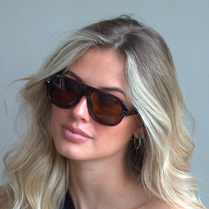 Roveredo Brown Solbrille - CLASSIC