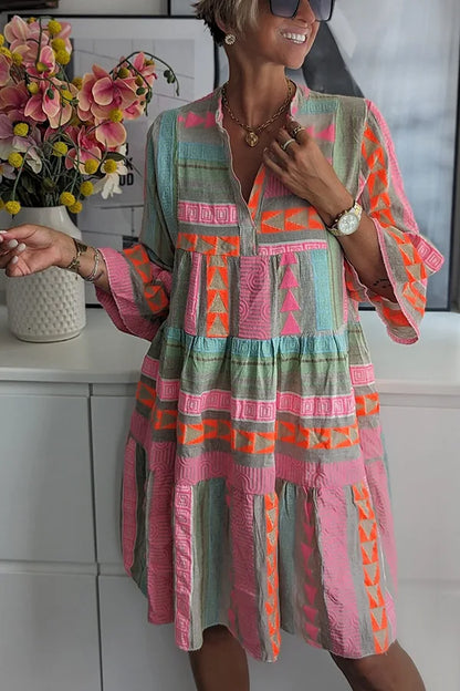 Anna | Festival Spirit Geo Tunic Dress