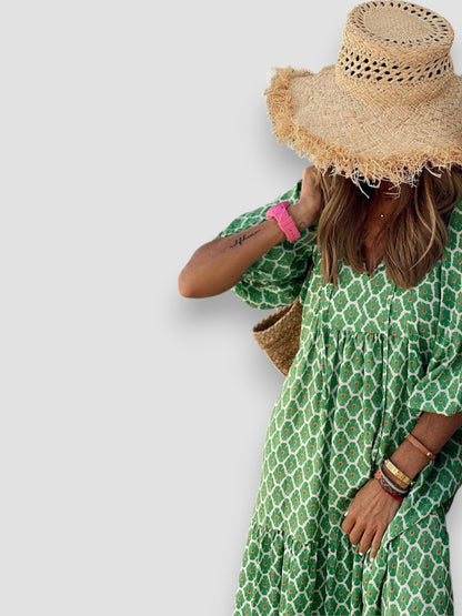 Donna | Stylish Vibrant Floral Dress