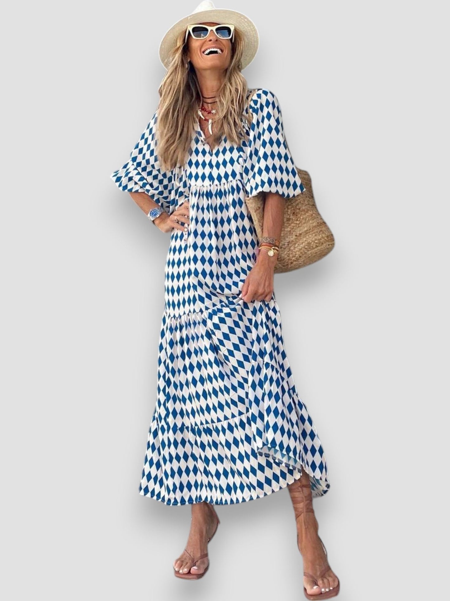 Donna | Stylish Vibrant Floral Dress