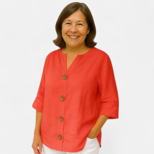 Nina™ | Comfortable Loose-Fit Blouse