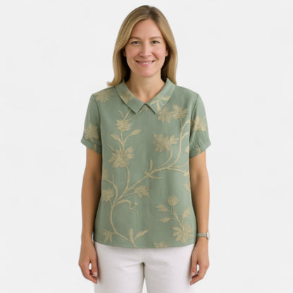 Nina™ | Floral Print Blouse