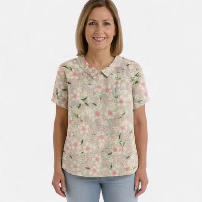 Nina™ | Floral Print Blouse