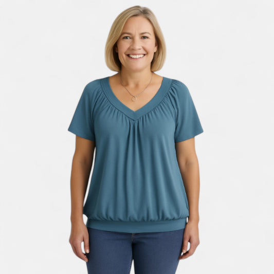 Nina™ | Elegant Stretch Top
