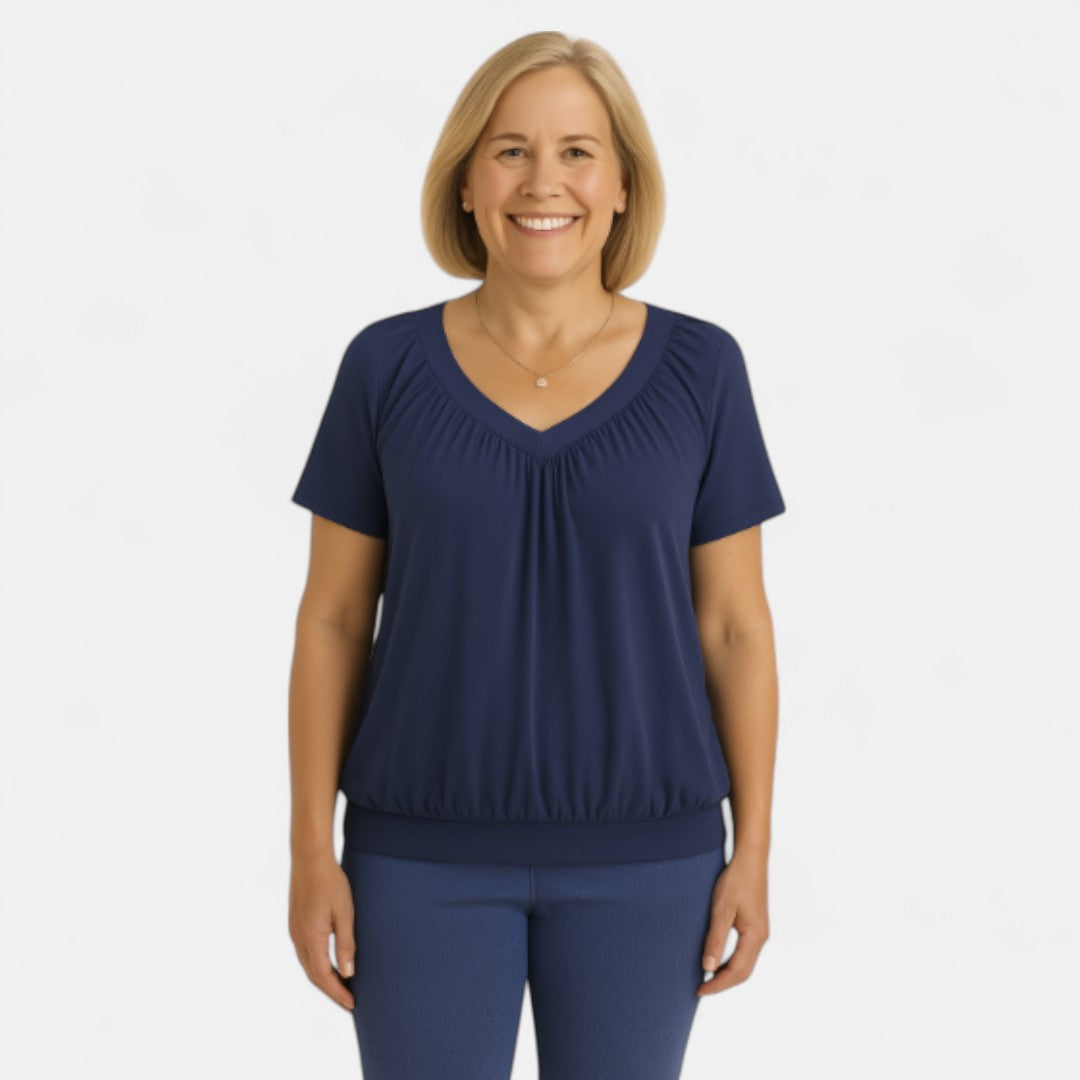 Nina™ | Elegant Stretch Top