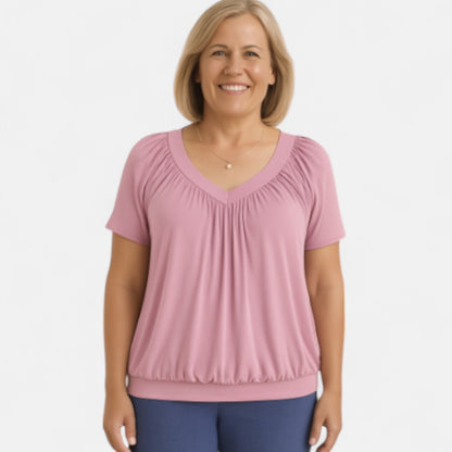 Nina™ | Elegant Stretch Top