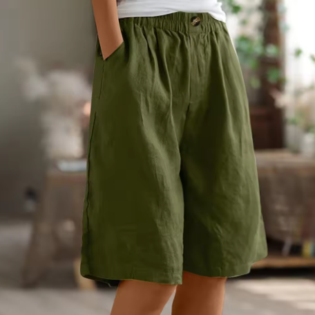 Sanne | Comfortable Casual Elastic Waist Shorts