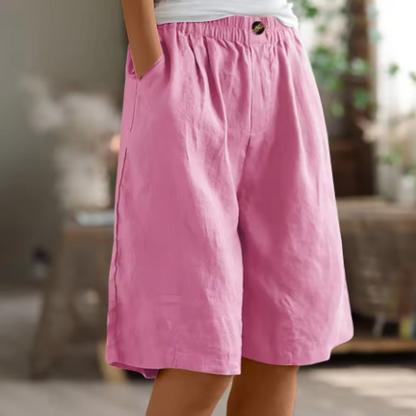 Sanne | Comfortable Casual Elastic Waist Shorts