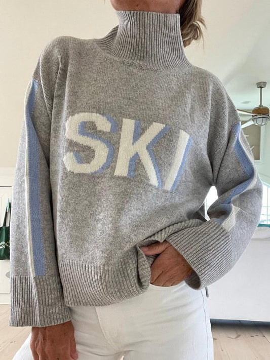Retro Ski coltrui van kasjmier