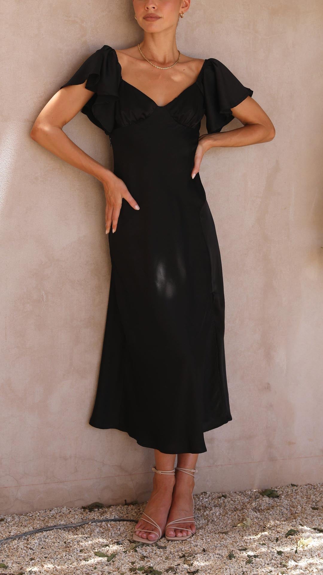Rosa | Elegant Off Shoulder Dress