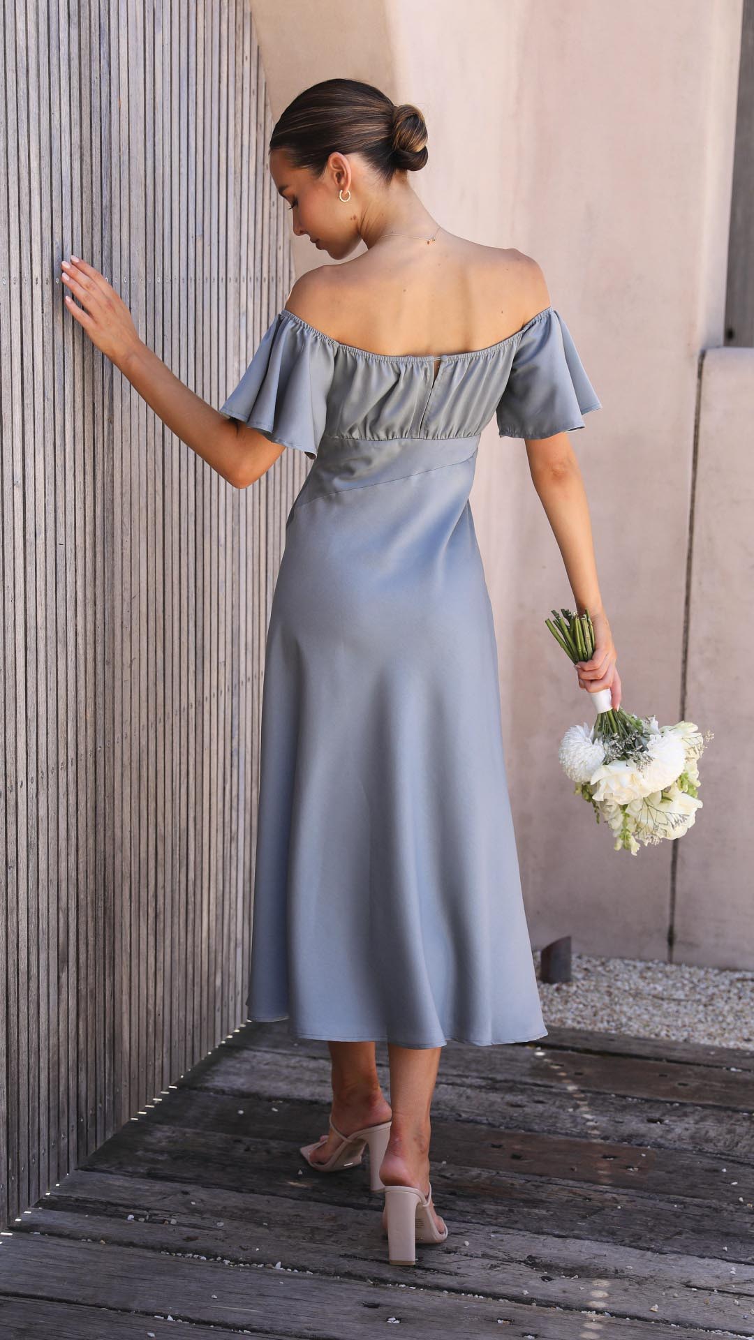 Rosa | Elegant Off Shoulder Dress