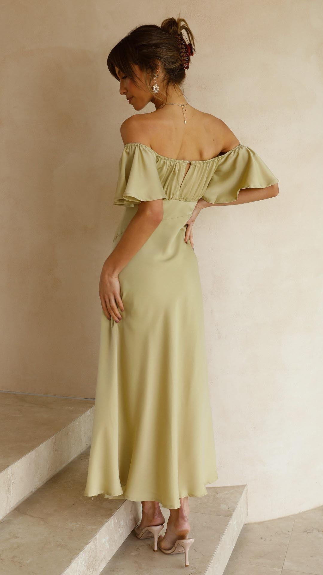 Rosa | Elegant Off Shoulder Dress