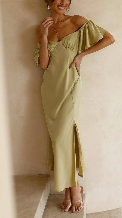 Rosa | Elegant Off Shoulder Dress