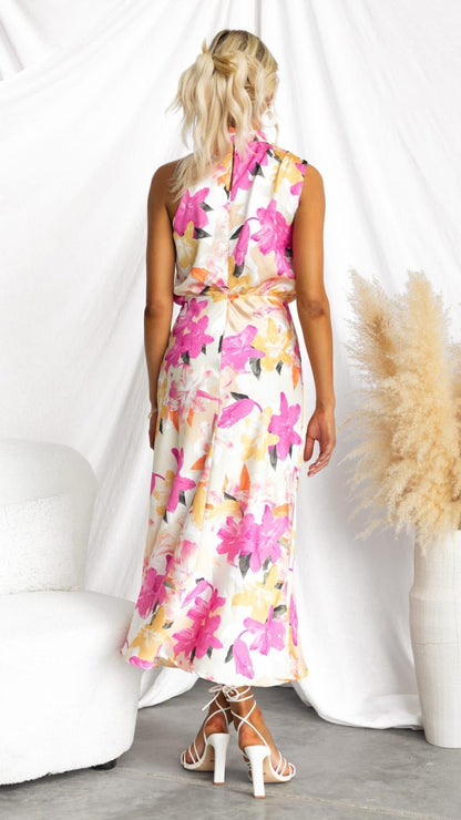 Alice | Elegant Summer Floral Dress