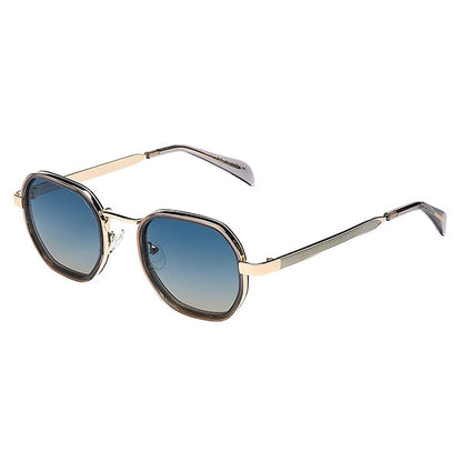 Torriana Gray Black/Blue Lens Solbrille - PREMIUM | MEN