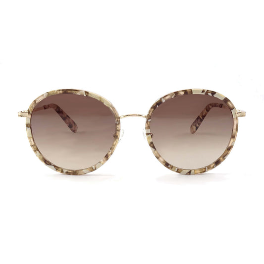Trieste Beige Marble Solbrille - PREMIUM | WOMEN