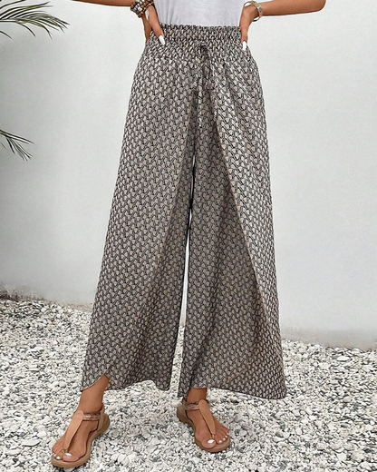 Tineke™ | Comfortabele Broek met Wijde Pijpen