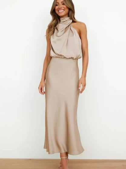 Zoey | Elegant Halter Neck Dress