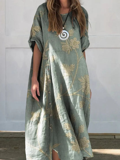 Verity | Relaxed Casual Button-Down Dress