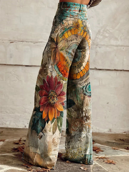Zoey | Relaxed Fit Casual Palazzo Pants