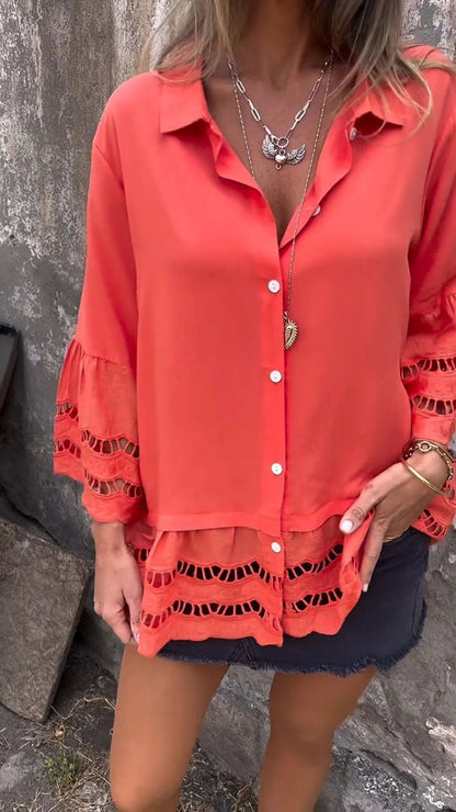 Miranda™ | Elegante Ibiza-style blouse