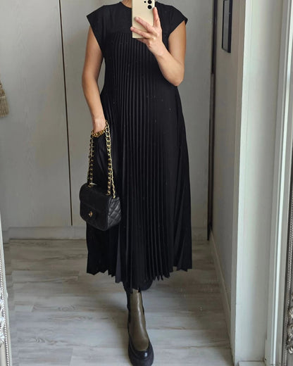 Joyce™ | Elegant Geplooide Jurk