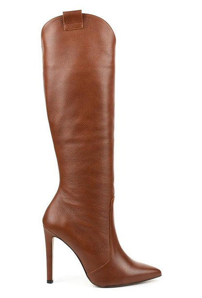 Adella™ | Elegant leather boots