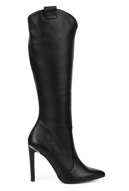 Adella™ | Elegant leather boots