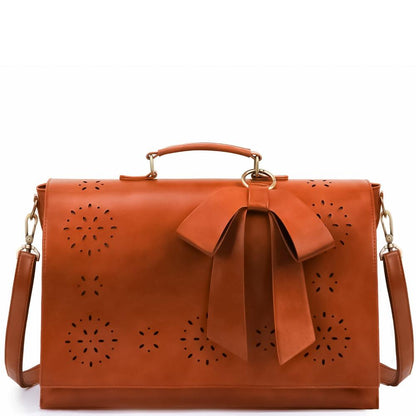 Caitlin | Elegant Bow Flap Tote Bag