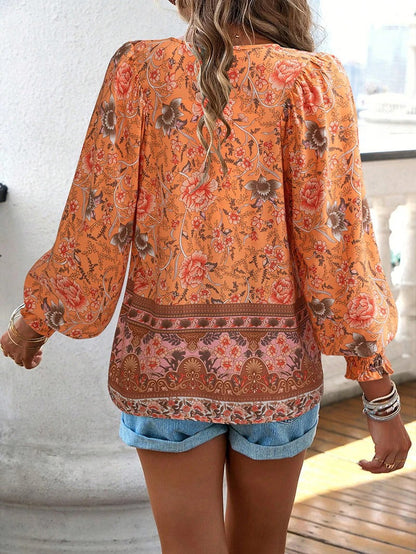 Emma | Summer Floral Top