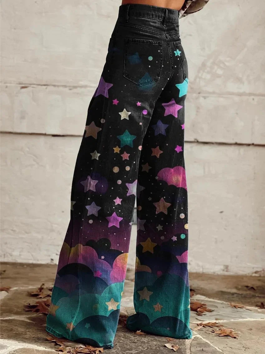 Courtney | Dreamy Starry Sky Pants