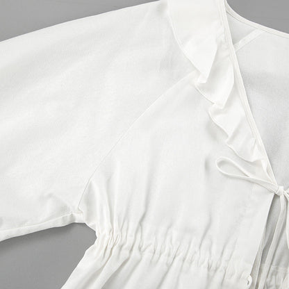 Camila | Elegant Stylish White Blouse