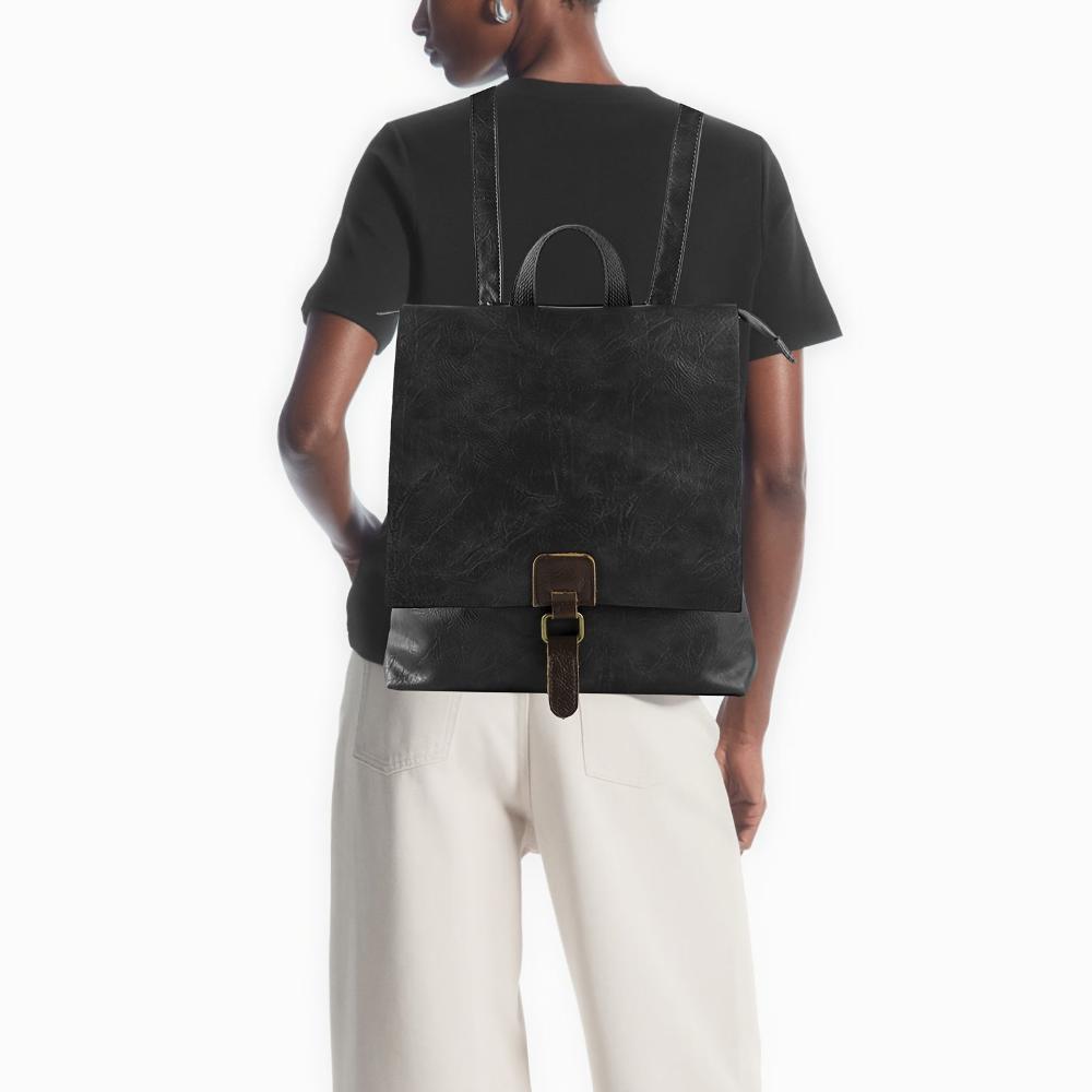 Claudia | Vintage Classic Buckle Backpack