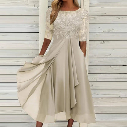 Chantal | Elegante Kant Jurk