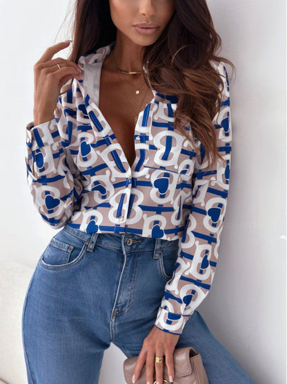 Chloe | Stylish Zebra Print Shirt