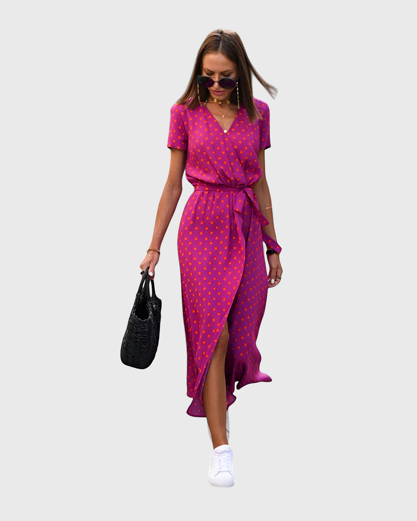 Natalie | Stylish Print Casual Maxi Dress