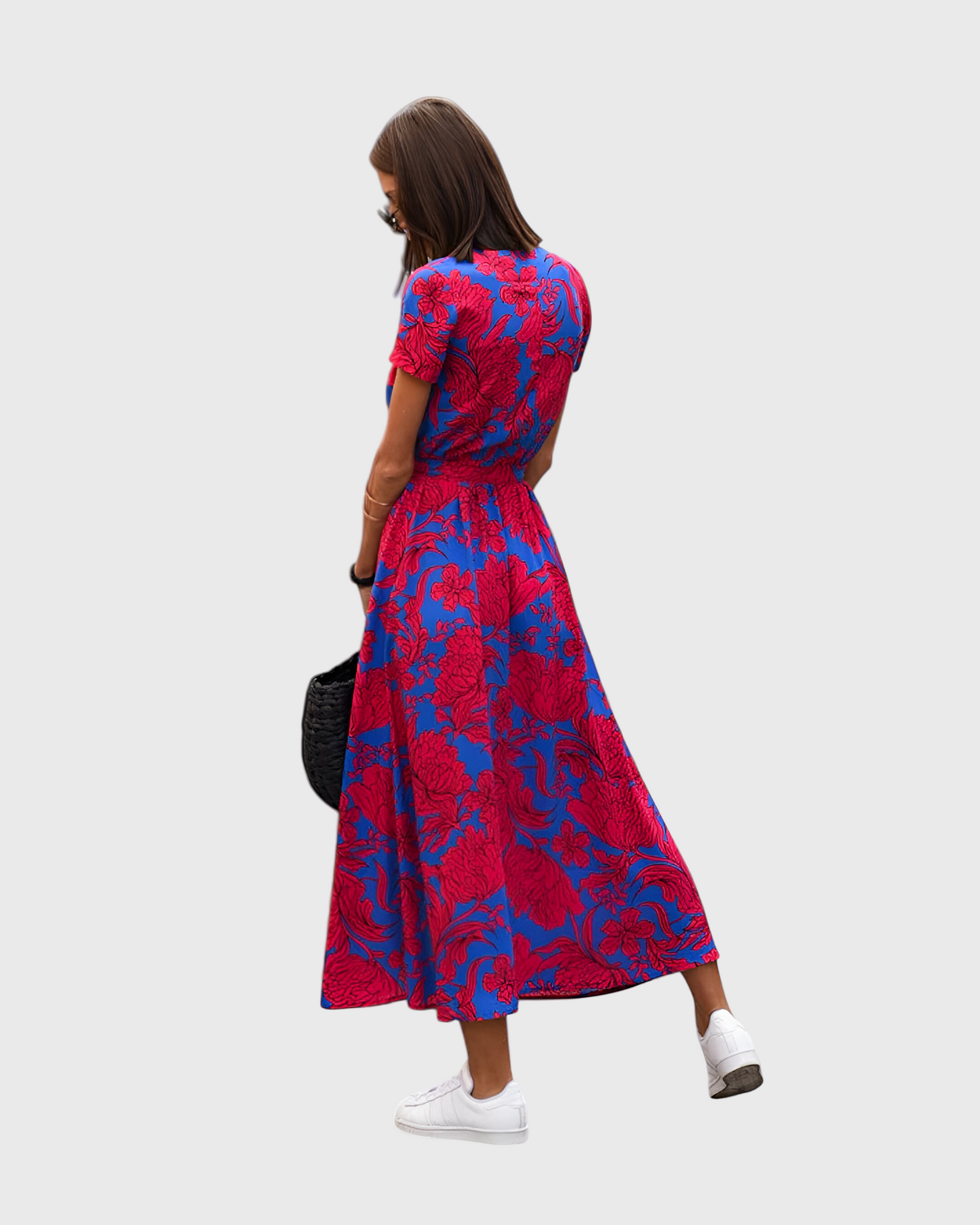 Natalie | Stylish Print Casual Maxi Dress