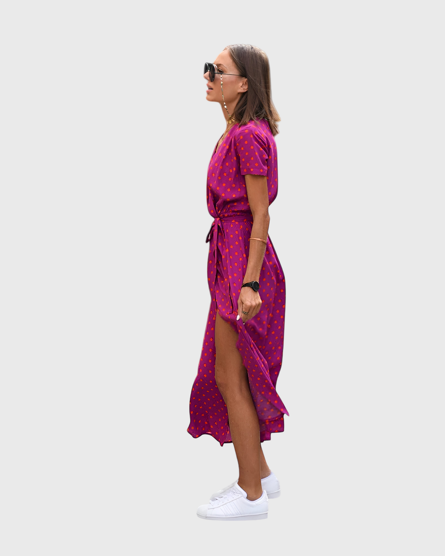 Natalie | Stylish Print Casual Maxi Dress