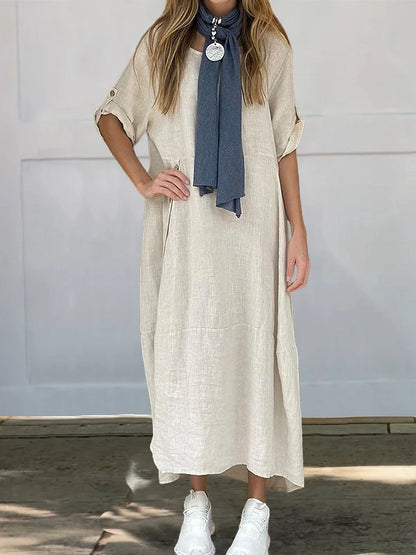 Verity | Relaxed Casual Button-Down Dress