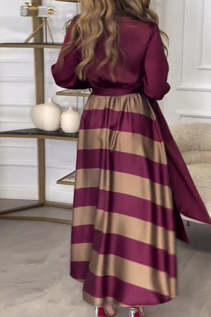 Elisa™ | Gestreepte Jurk