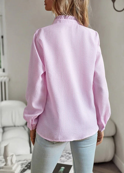 Daisy | Stylish Ruffled Button-Down Blouse