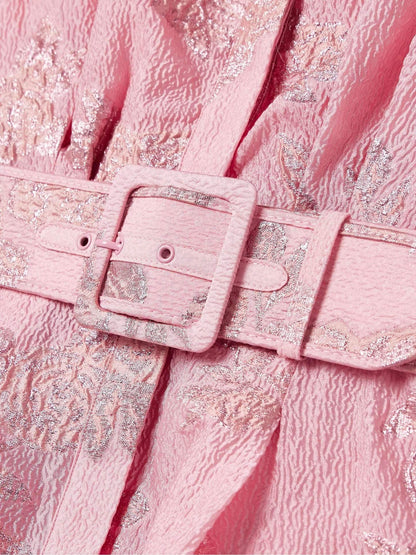 Delilah | Stylish Belted Floral Maxi Dress