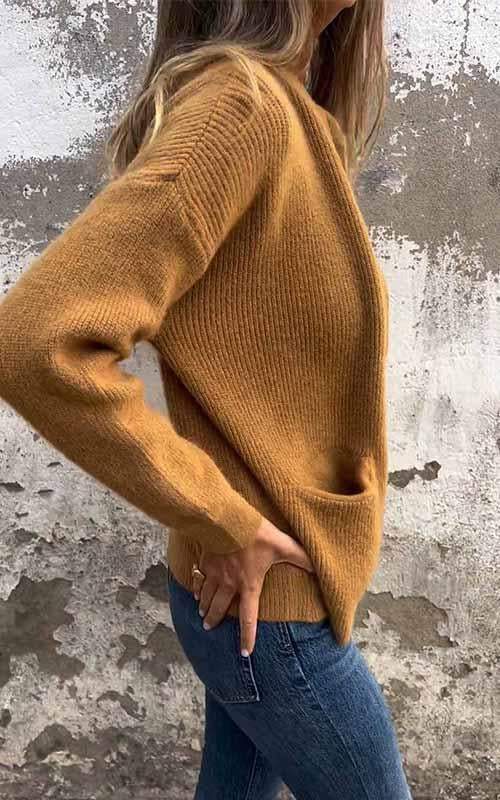 Regina - Cozy Zip Sweater