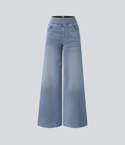 Evie™  | Comfy Elastische Broek met Hoge Taille