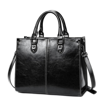 Brandy | Elegant Structured Tote Bag