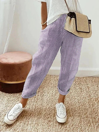 Tineke™ | Casual linnenbroek