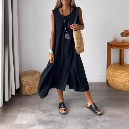 Caroline™ | Elegante jurk met zakken