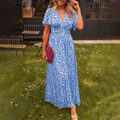 Sandra™ | Damesjurk met V-hals
